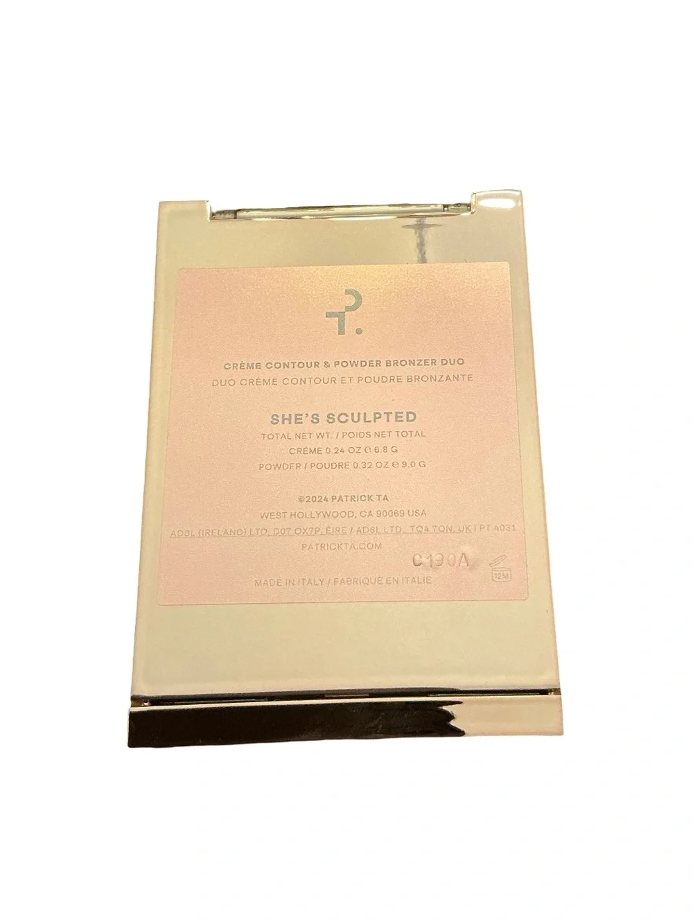 Patrick Ta Crème Contour & Powder Bronze Duo